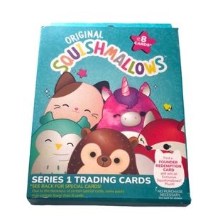 2 Squishmallows Original Trading Cards Series 8 Pack New Sealed Packages